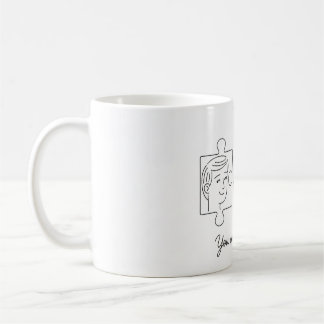 Taza De Café Cute Puzzle Couple "You Complete Me" Valentine's D