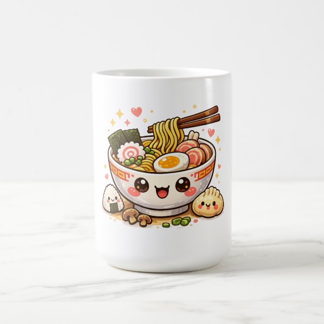 Taza De Café Cute Ramen Mug (Centro)