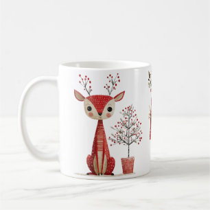 Taza De Café Cute renos de invierno