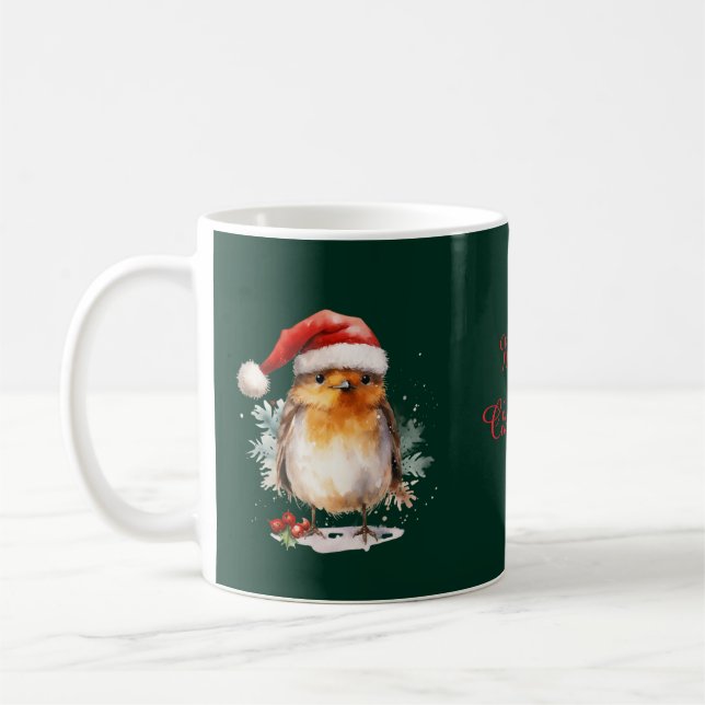 Taza De Café Cute Robin (Izquierda)