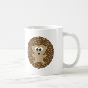 Taza De Café Cute Round Hedgehog
