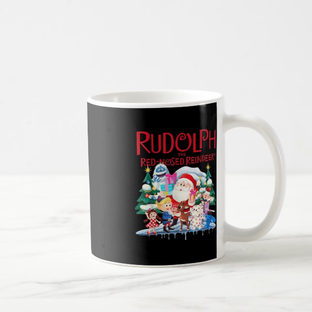 Taza De Café Cute Rudolph La especificación de los Navidades de (Derecha)