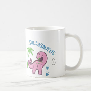 Taza De Café Cute Saltasaurus