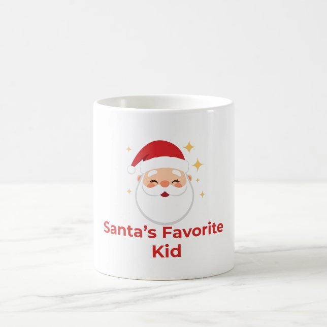 Taza De Café Cute Santa Christmas Mug for Kids (Centro)