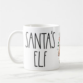Taza De Café Cute Santa’s Elf Christmas Mug