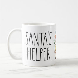Taza De Café Cute Santa’s Helper Christmas Mug