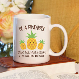 Taza De Café Cute sé una piña