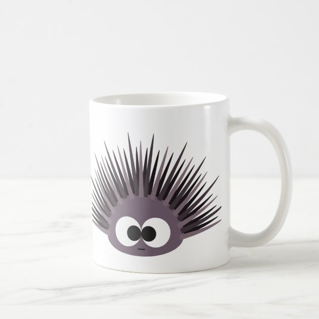 Taza De Café Cute Sea Urchin (Derecha)