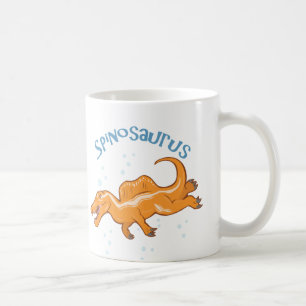 Taza De Café Cute Spinosaurus