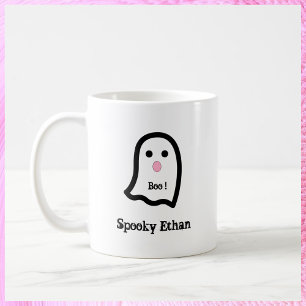 Taza De Café Cute Spooky Ghost Boo