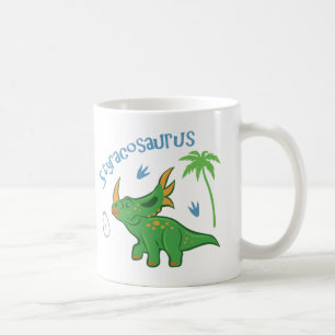 Taza De Café Cute Styracosaurus