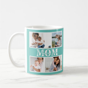 Taza De Café Cute te te amo foto del Día de la Madre