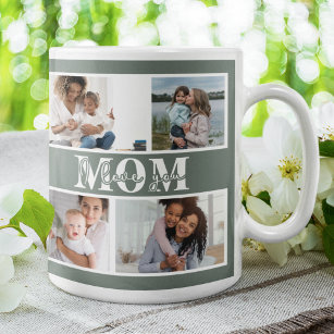 Taza De Café Cute te te amo foto del Día de la Madre