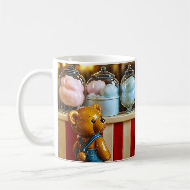 Taza De Café Cute Teddy Cotton (Izquierda)