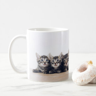 Taza De Café Cute tres gatitos