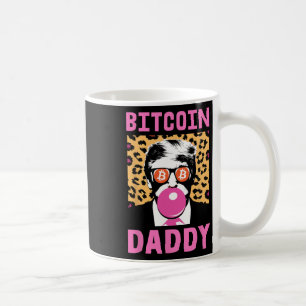Taza De Café Cute Trump Bitcoin Daddy Crypto Finance Money Crew