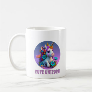 Taza De Café Cute unicorn