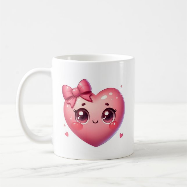 Taza De Café Cute Valentine’s Day Coffee Mug (Izquierda)