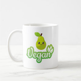 Taza De Café Cute Vegan Funny Gift Coffee Mug