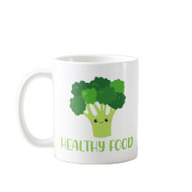 Cute Vegan Healthy Food Funny Cita Café Mug