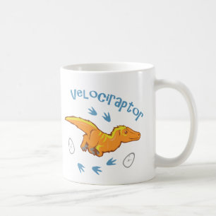 Taza De Café Cute Velociraptor