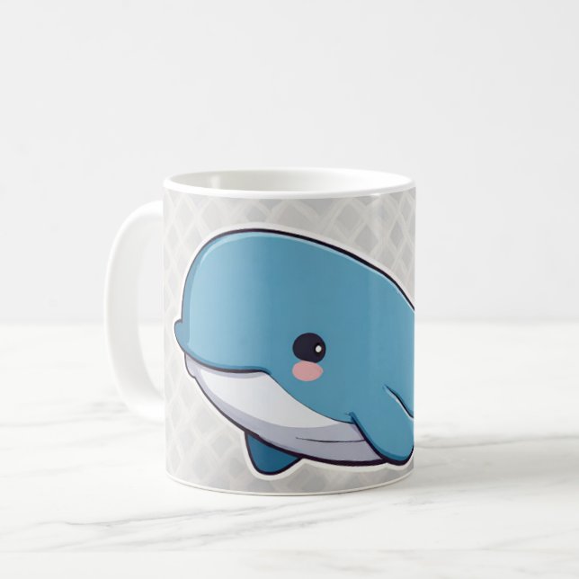 Taza De Café Cute Whale (Anverso izquierdo)