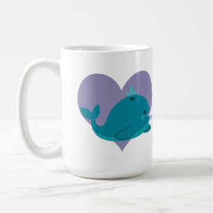 Taza De Café Cute Whale