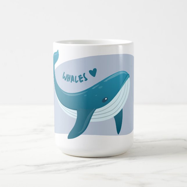 Taza De Café Cute Whale (Centro)