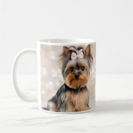 Taza De Café Cute Yorkshire Dog Mug