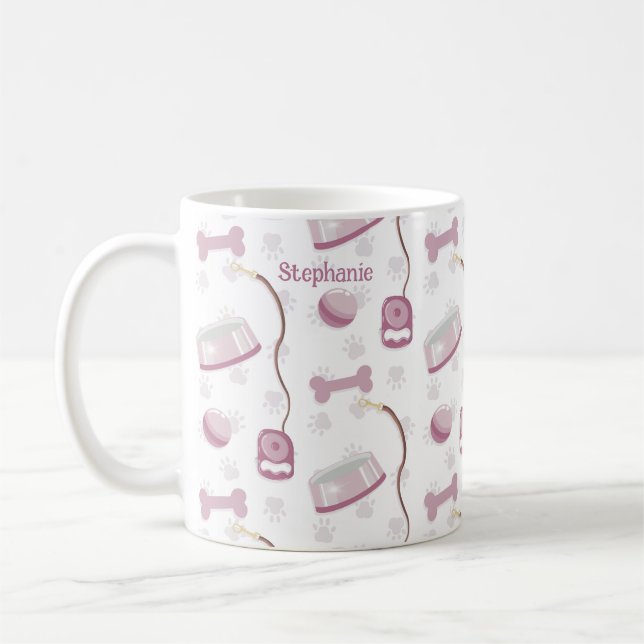 Taza De Café Cute Yorkshire Terrier Cumpleaños Coffee Mug (Izquierda)