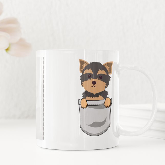 Taza De Café Cute Yorkshire Terrier for Dog Lover Dog Trainer (Subido por el creador)