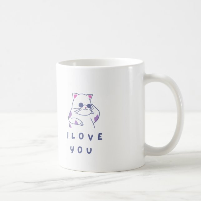 Taza De Café cutecar (Derecha)