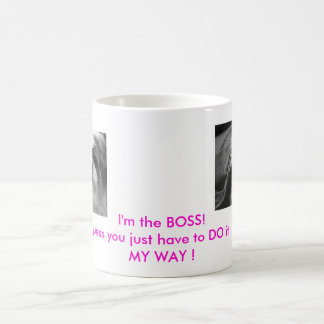 Taza De Café ¡cutesieb&w, cutesieb&w, soy BOSS! conjeturo yo…