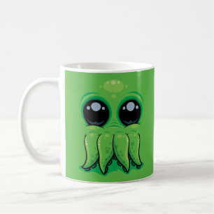 Taza De Café Cutethulhu Cute Cthulhu Face