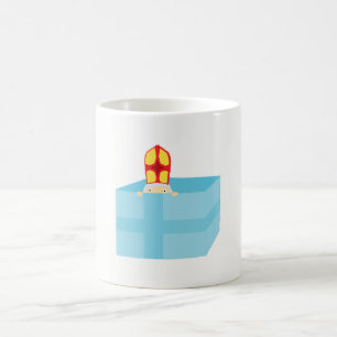 Taza De Café Cutieful embroma el arte San Nicolás Sinterklaas