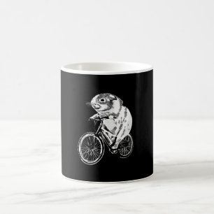 Taza De Café Cuto Sketch Guinea Bicicleta de cerdo   Amante de 