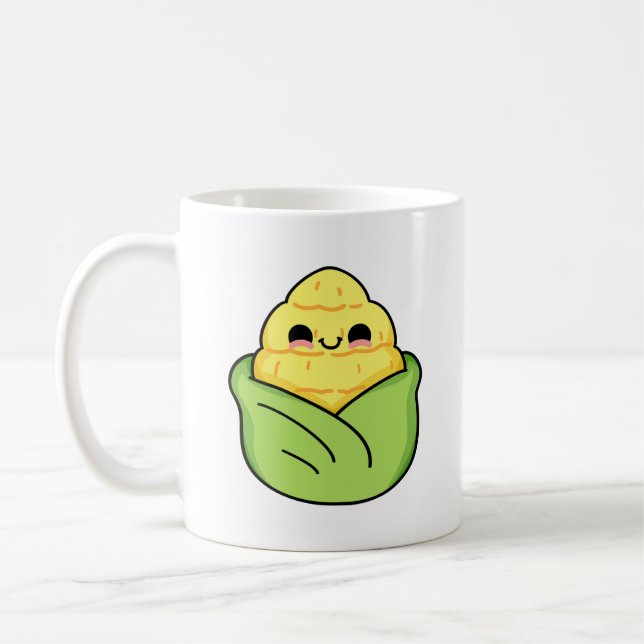 Taza De Café Cutto Kawaii Baby Corn (Izquierda)