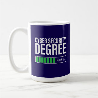 Taza De Café Cyber Security Degree Loading, specialist