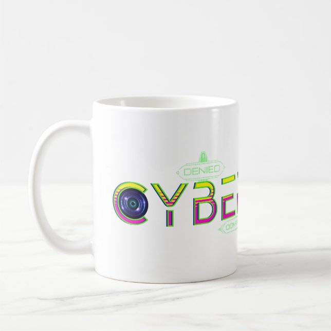 Taza De Café Cyberpunk Genre Lover (Izquierda)