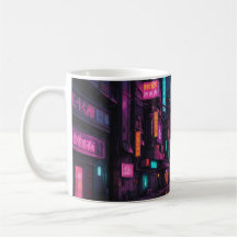 Cyberpunk Themed Mug
