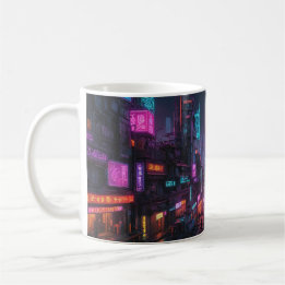 Taza De Café Cyberpunk Themed Mug