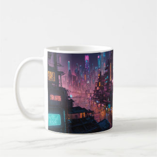 Taza De Café Cyberpunk Themed Mug