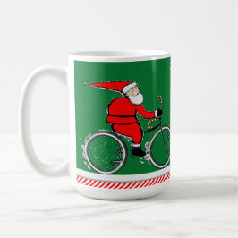 Taza De Café Cycling Christmas Holiday