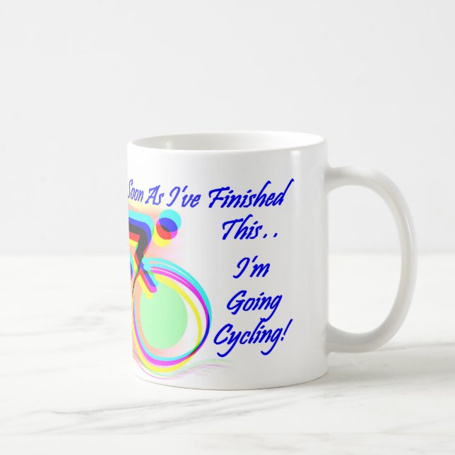 Taza De Café Cycling Mug (Derecha)