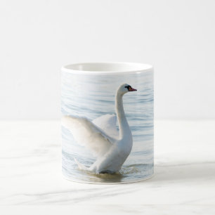 Taza De Café Cygnus cisne blanco