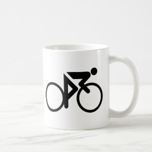 Taza De Café cylcer negro de ciclo