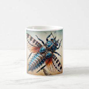 Taza De Café Cymatura Natural Colors 010924IREF232 - Watercolor