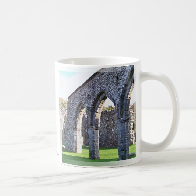 TAZA DE CAFÉ CYMER ABBEY WALES (Derecha)