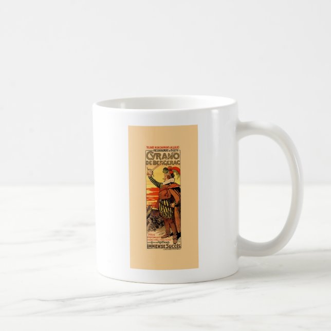 Taza De Café Cyrano de Bergerac por Lucien Métivet 1898 (Derecha)