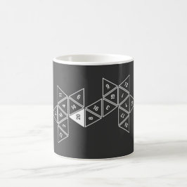 Taza De Café D20 desenrollado